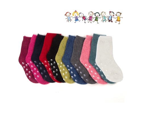 Носки детские Арт. НДА38 "Шерстяные носки на основе"Ангора" для мальчиков  и девочек."